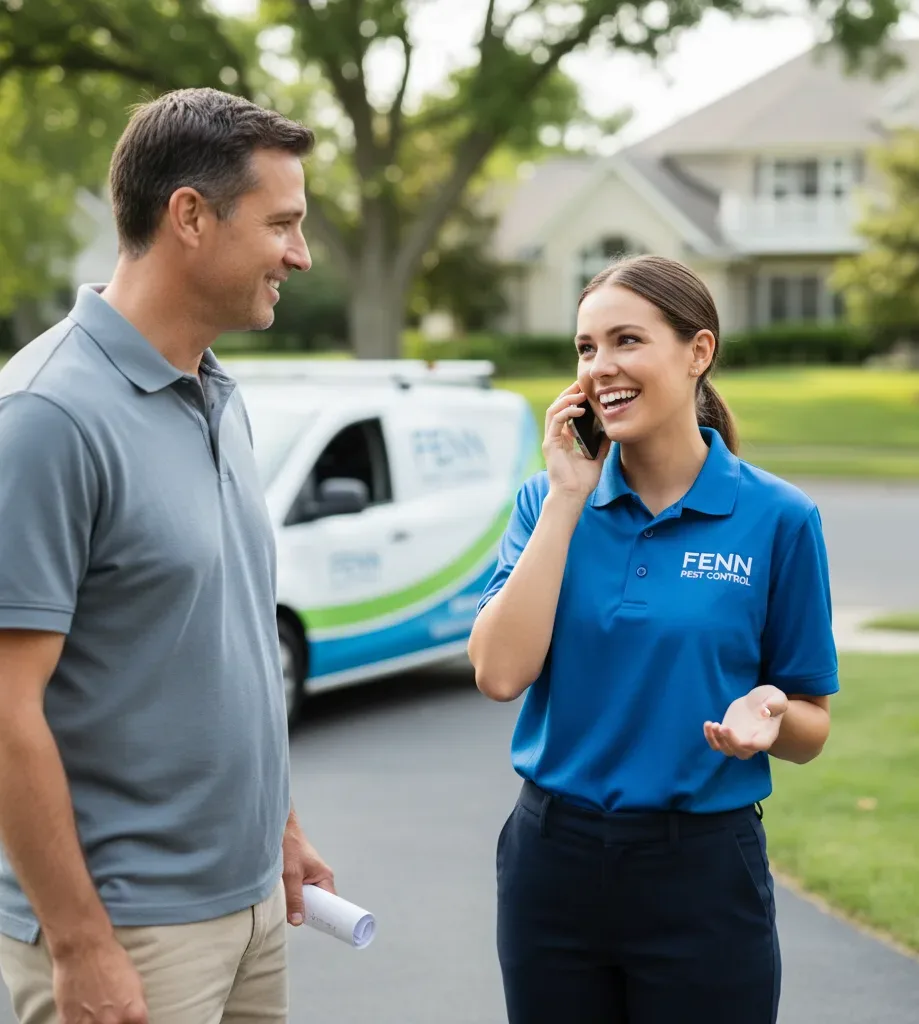 Fenn Pest Control customer support in Rubicon
